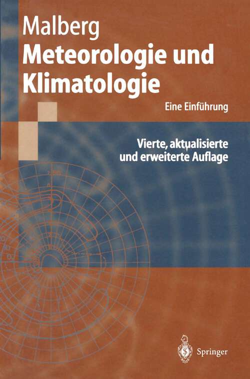 Book cover of Meteorologie und Klimatologie: Eine Einführung (4. Aufl. 2002) (Springer-Lehrbuch)