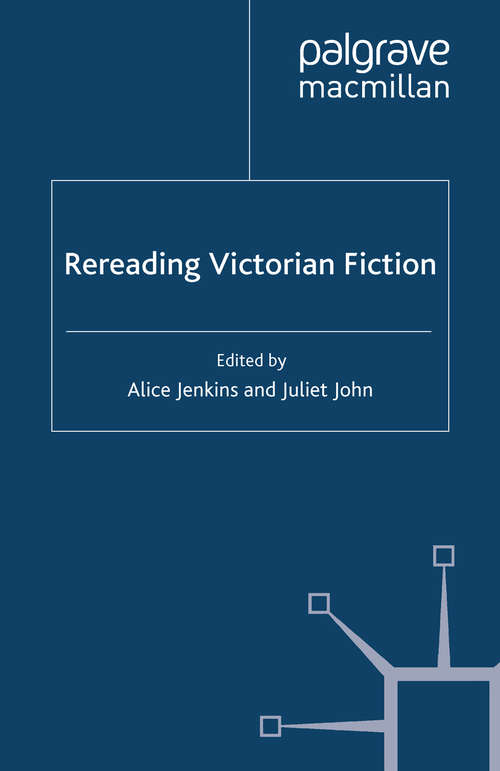 Book cover of Rereading Victorian Fiction (2002)