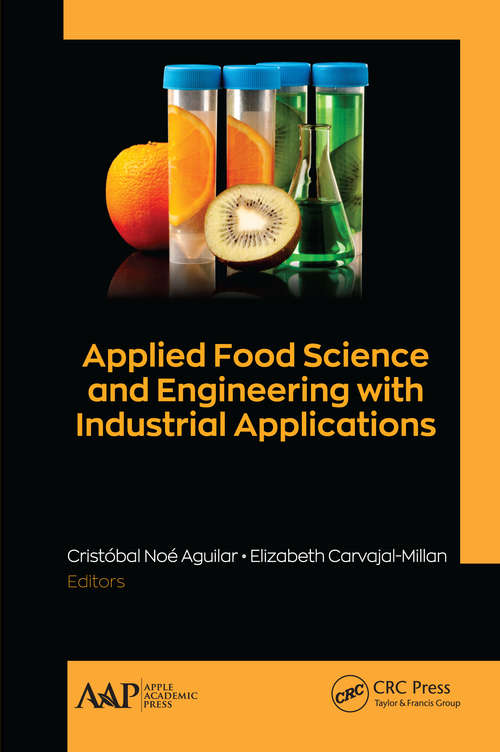 Book cover of Applied Food Science and Engineering with Industrial Applications