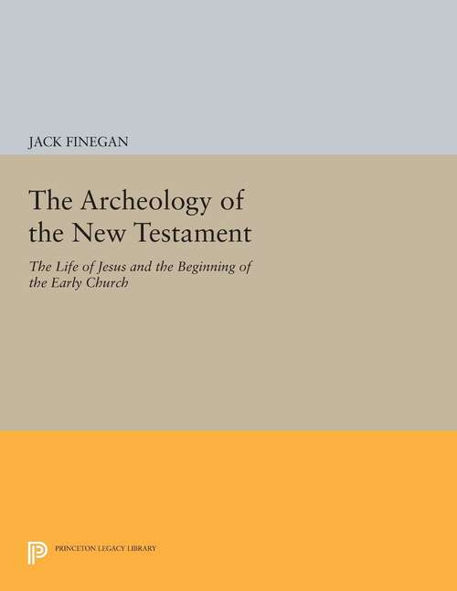 Book cover of The Archeology of the New Testament: The Life of Jesus and the Beginning of the Early Church