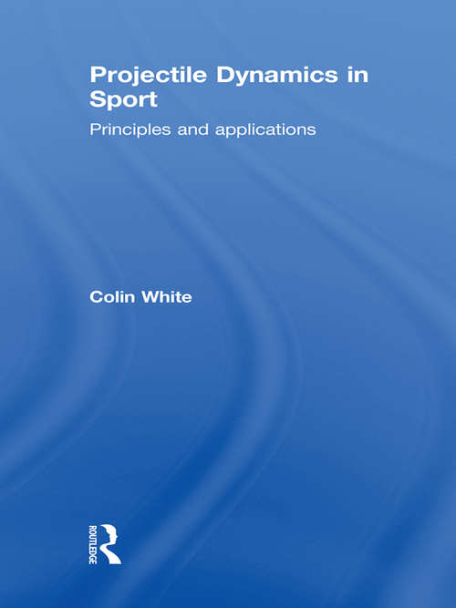 Book cover of Projectile Dynamics in Sport