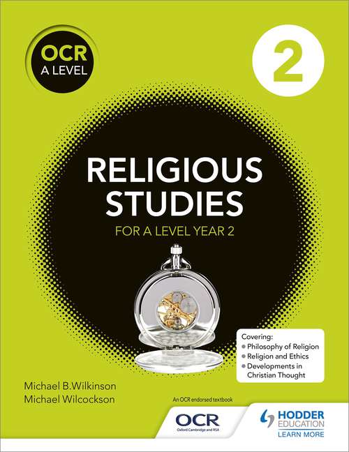 Book cover of OCR Religious Studies A Level Year 2