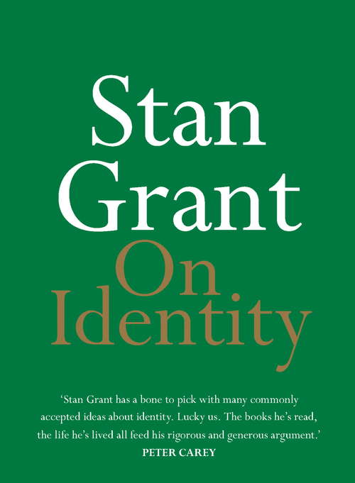 Book cover of On Identity (On Series)