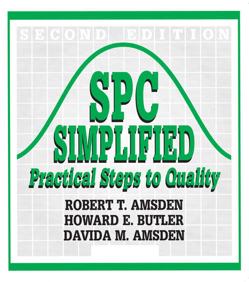 Book cover of SPC Simplified: Practical Steps to Quality