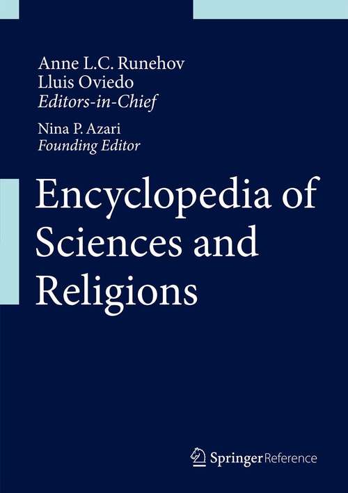 Book cover of Encyclopedia of Sciences and Religions