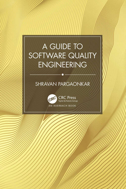 Book cover of A Guide to Software Quality Engineering