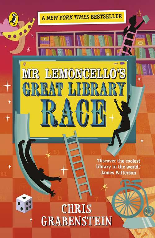 Book cover of Mr Lemoncello's Great Library Race (Mr. Lemoncello's Library #3)