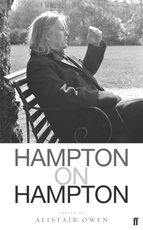 Book cover of Hampton on Hampton: Conversations with Christopher Hampton (Main)