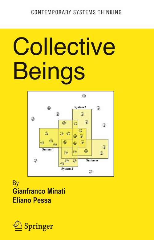 Book cover of Collective Beings (2007) (Contemporary Systems Thinking)