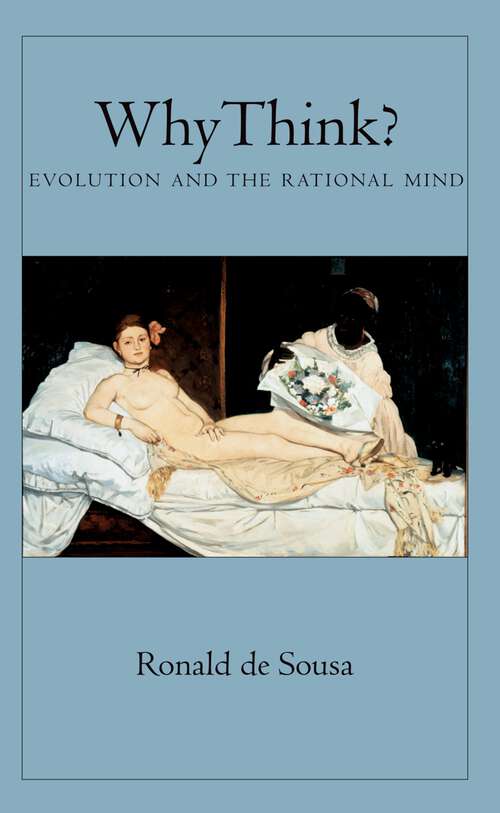 Book cover of Why Think?: Evolution and the Rational Mind