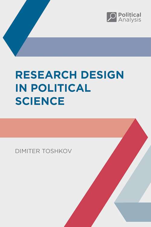 Book cover of Research Design in Political Science (1st ed. 2016) (Political Analysis)