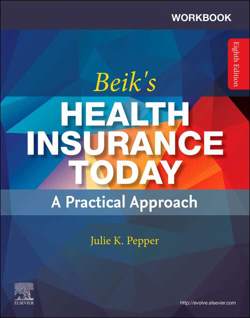 Book cover of Workbook for Health Insurance Today E-Book: A Practical Approach (8)