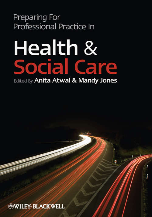 Book cover of Preparing for Professional Practice in Health and Social Care