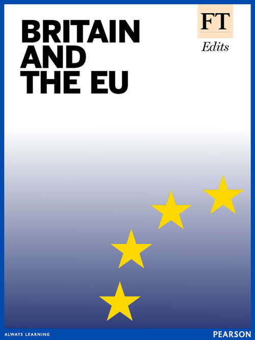 Book cover of Britain and the EU: In or Out?