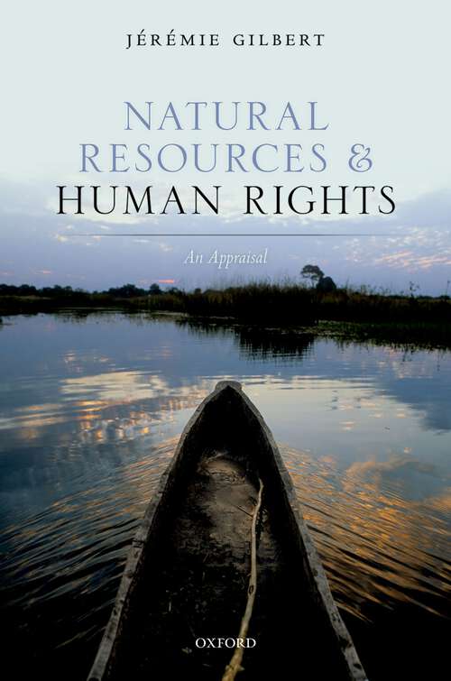 Book cover of Natural Resources and Human Rights: An Appraisal