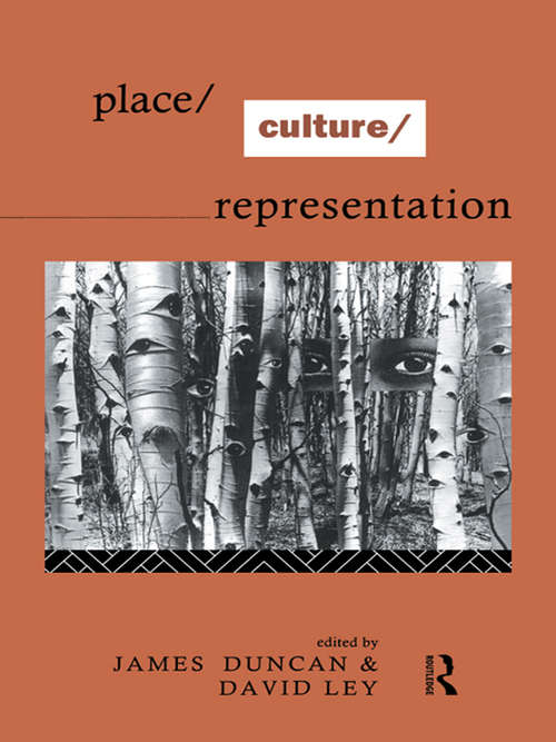Book cover of Place/Culture/Representation