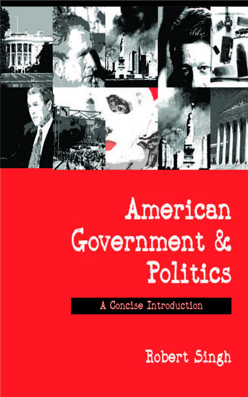 Book cover of American Government and Politics: A Concise Introduction (PDF)