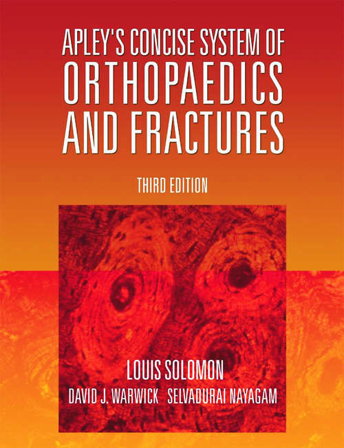 Book cover of Apley's Concise System of Orthopaedics and Fractures