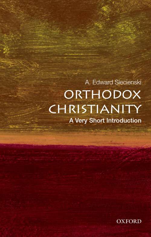 Book cover of Orthodox Christianity: A Very Short Introduction (Very Short Introductions)
