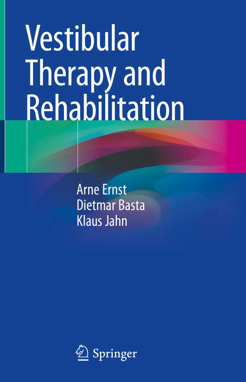 Book cover of Vestibular Therapy and Rehabilitation (2024)