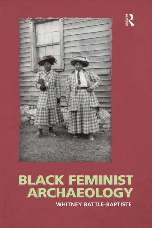 Book cover of Black Feminist Archaeology
