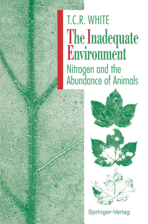 Book cover of The Inadequate Environment: Nitrogen and the Abundance of Animals (1993)