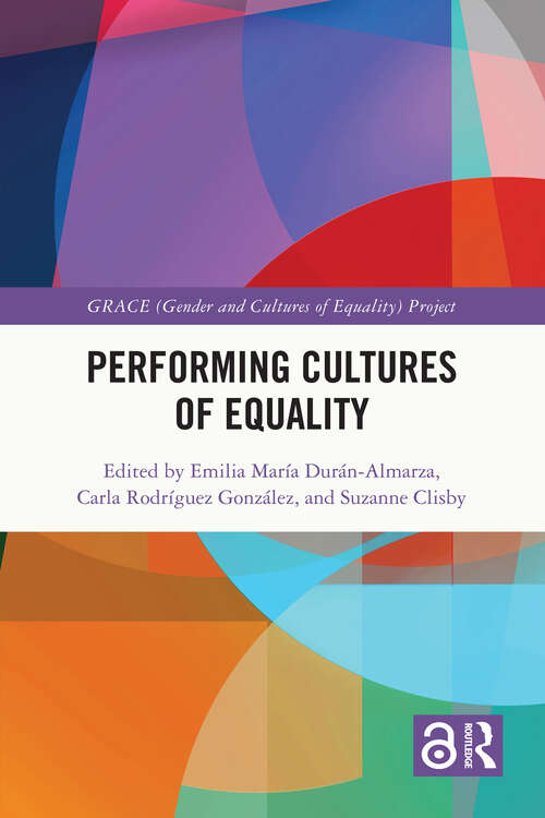 Book cover of Performing Cultures of Equality (GRACE Project)