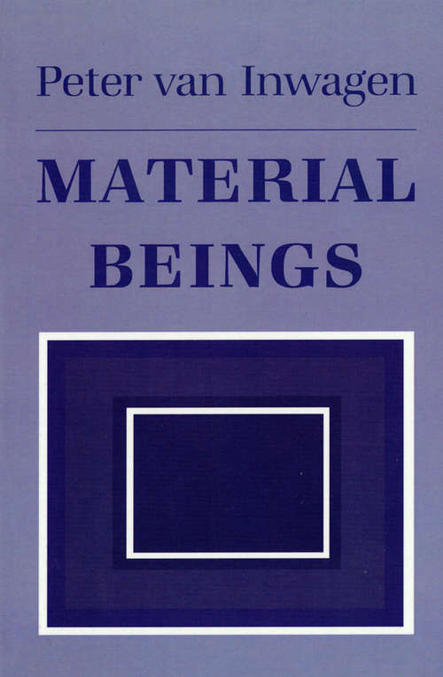 Book cover of Material Beings