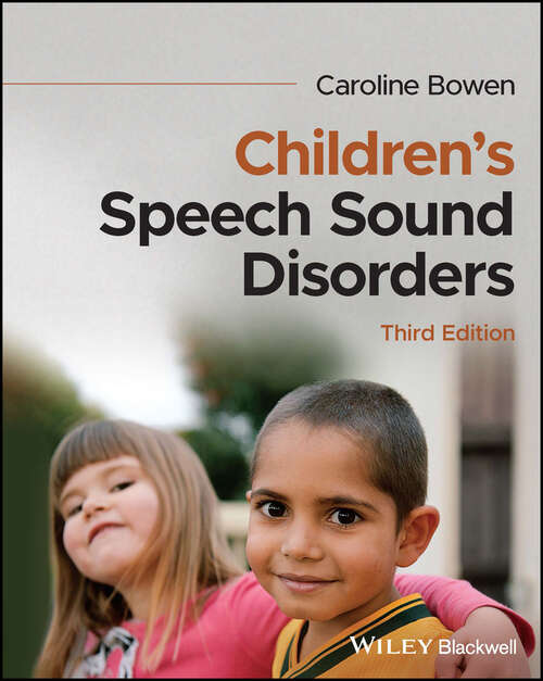 Book cover of Children's Speech Sound Disorders (3)