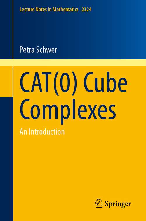 Book cover of CAT: An Introduction (1st ed. 2023) (Lecture Notes in Mathematics #2324)