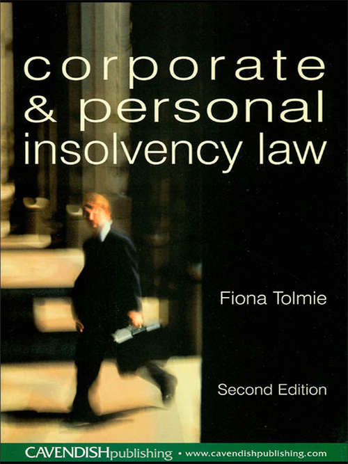 Book cover of Corporate and Personal Insolvency Law