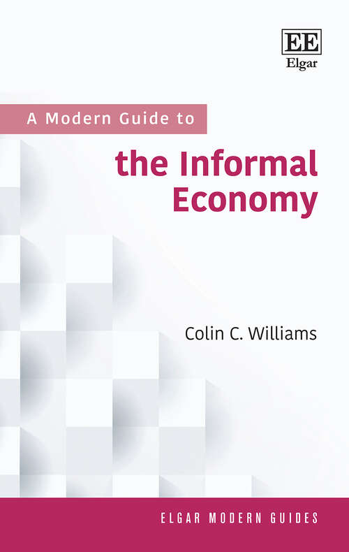 Book cover of A Modern Guide to the Informal Economy (Elgar Modern Guides)