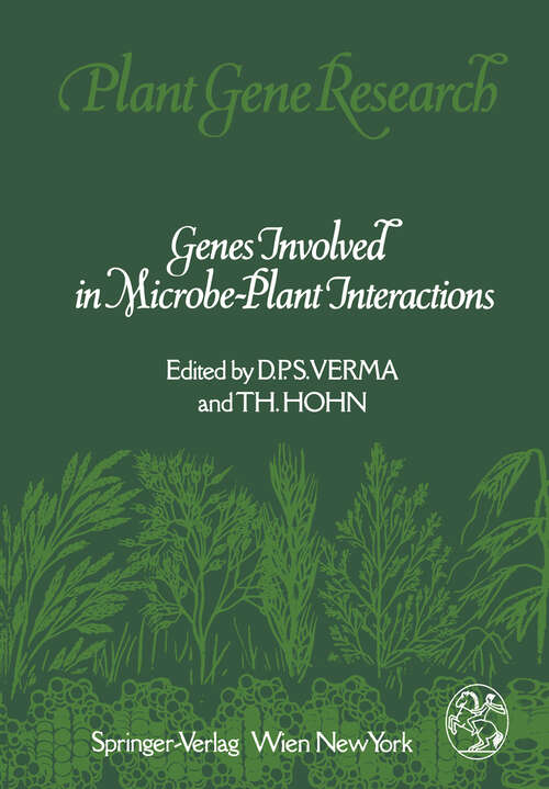 Book cover of Genes Involved in Microbe-Plant Interactions (1984) (Plant Gene Research)