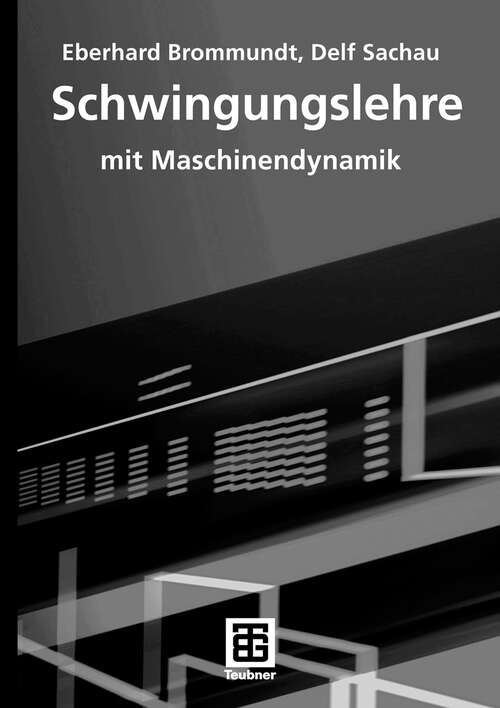 Book cover of Schwingungslehre: mit Maschinendynamik (2008)