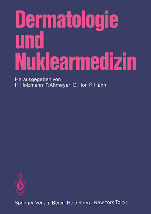 Book cover of Dermatologie und Nuklearmedizin (1985)