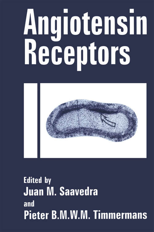 Book cover of Angiotensin Receptors (1994)