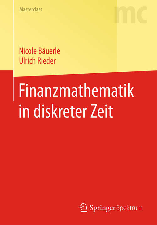 Book cover of Finanzmathematik in diskreter Zeit (Masterclass)