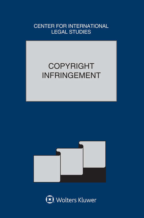 Book cover of Copyright Infringement (Comparative Law Yearbook Series: Vol. 1997)