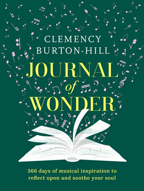 Book cover of Journal of Wonder: 366 days of musical inspiration to reflect upon and soothe your soul