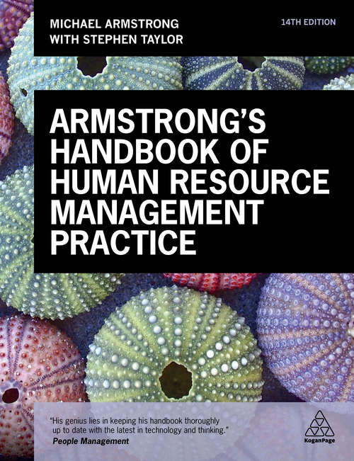 Book cover of Armstrong's Handbook of Human Resource Management Practice: Building Sustainable Organisational Performance Improvement (Kogan Page Ser.)