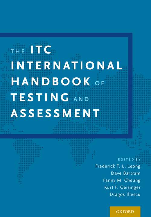Book cover of The ITC International Handbook of Testing and Assessment