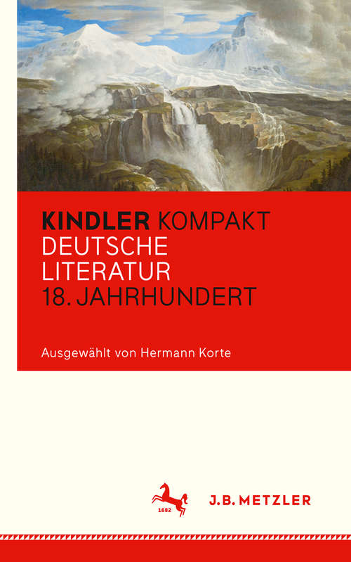 Book cover of Kindler Kompakt: Deutsche Literatur, 18. Jahrhundert (Zweifarbig)
