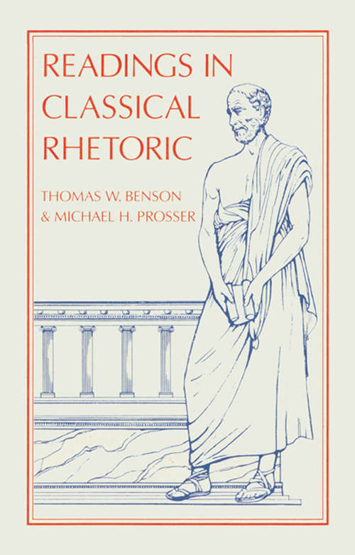 Book cover of Readings in Classical Rhetoric