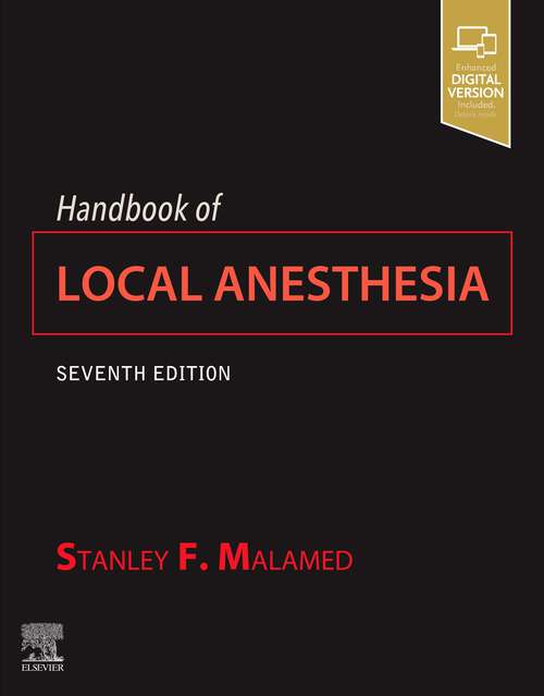 Book cover of Handbook of Local Anesthesia - E-Book: Handbook of Local Anesthesia - E-Book (7)