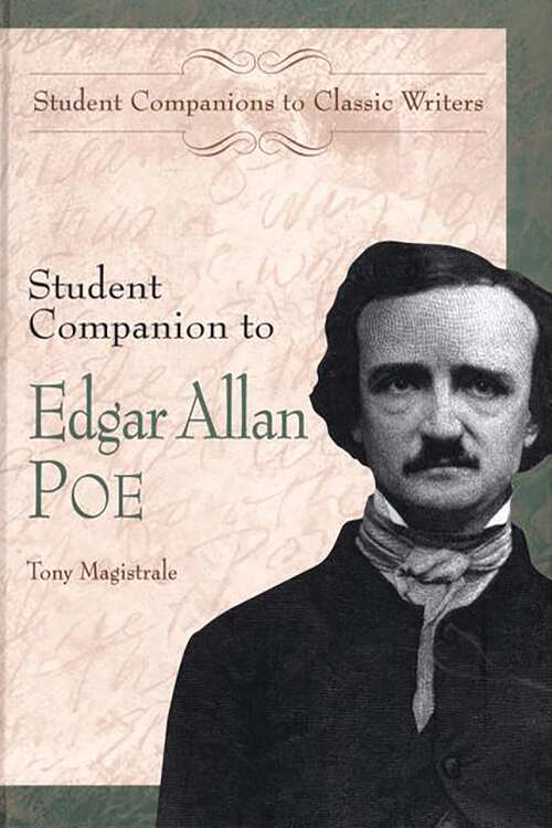 Book cover of Student Companion to Edgar Allan Poe (Student Companions to Classic Writers)