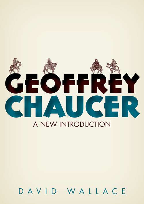 Book cover of Geoffrey Chaucer: A New Introduction