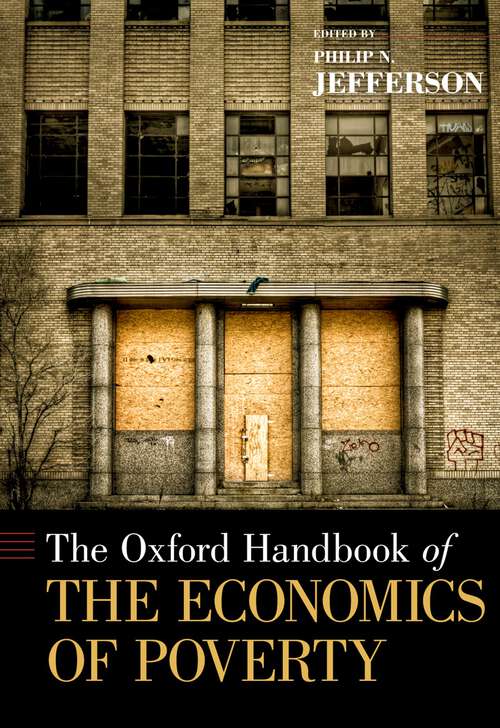 Book cover of The Oxford Handbook of the Economics of Poverty (Oxford Handbooks)