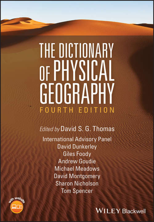 Book cover of The Dictionary of Physical Geography (4)