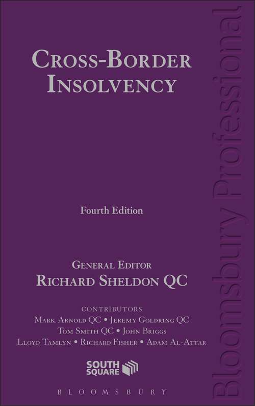 Book cover of Cross-Border Insolvency