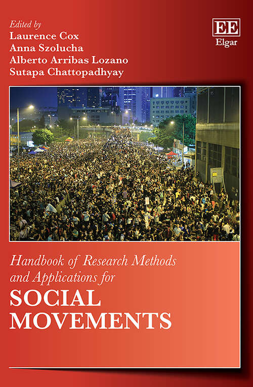 Book cover of Handbook of Research Methods and Applications for Social Movements (Handbooks of Research Methods and Applications series)